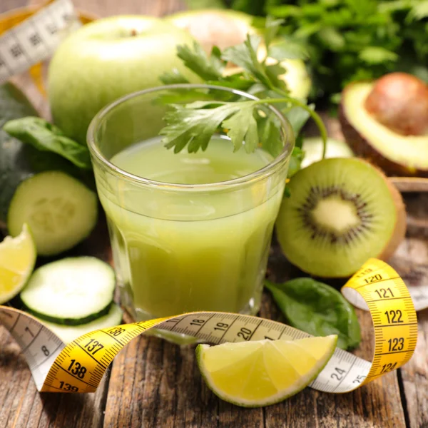 stock image green drink detox