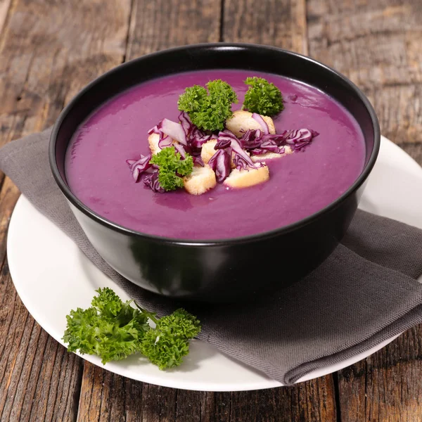 Fresh cabbage soup — Stock Image Fresh cabbage soup Royalty Free Stock Photos