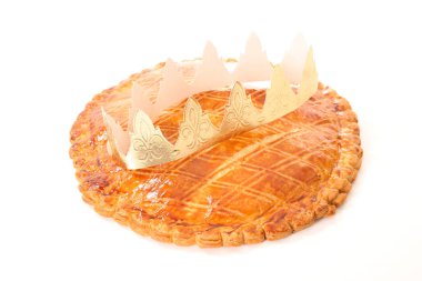 Epiphany kek üzerine beyaz