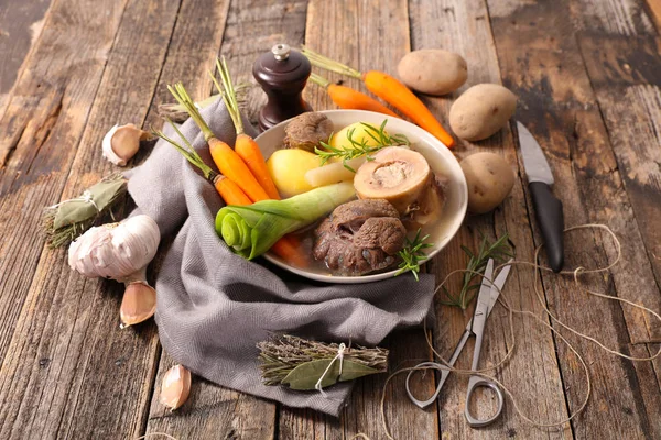 Pot au feu — Stockfoto