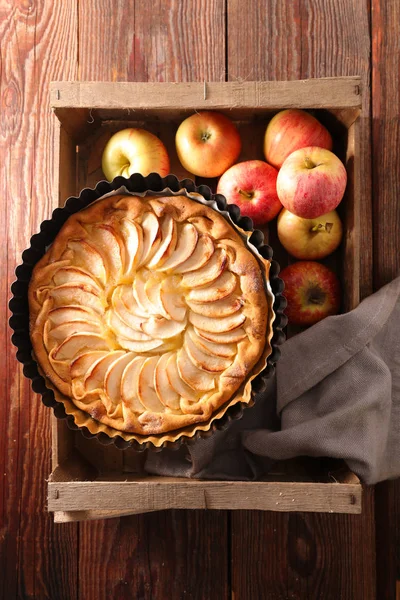 Delicioso pastel de manzana —  Fotos de Stock