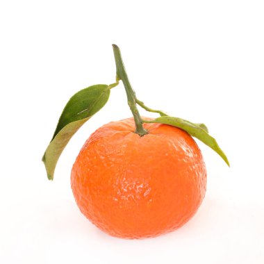 Clementine ve yaprak
