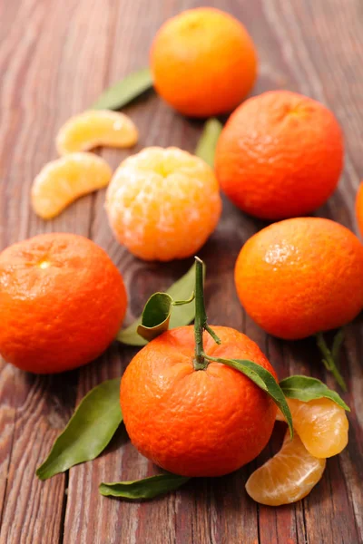 Ripe Mandarin fruit — Stock Photo, Image
