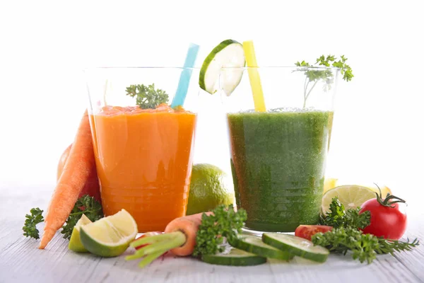 Növényi juice, smoothie — Stock Fotó