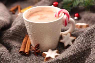 Noel için sıcak çikolata