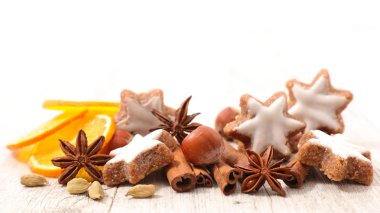 tanımlama bilgileri ve baharat Noel süsleri