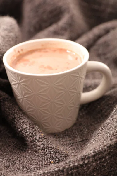 Hot chocolate comfort — Stock Photo, Image