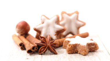 tanımlama bilgileri ve baharat Noel süsleri