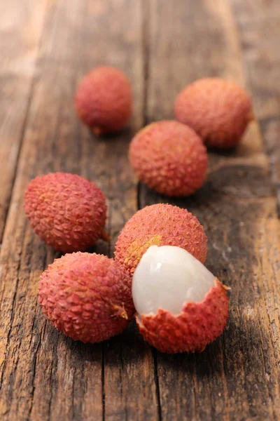 Fresh ripe lychee — Stock Photo, Image