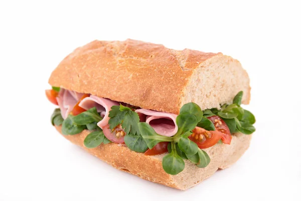 Vers vlees sandwich — Stockfoto