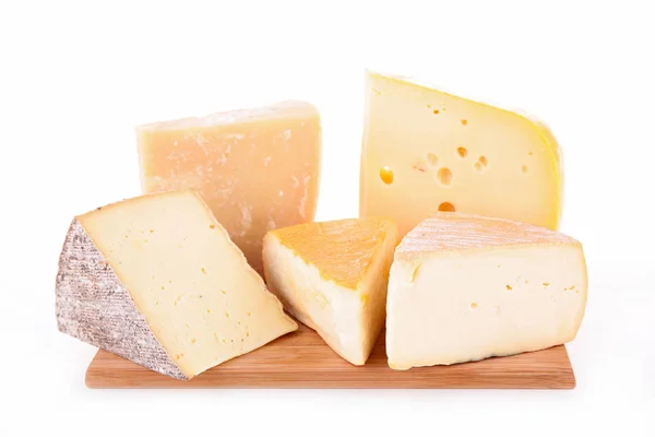 Rozmanité francouzský sýr — Stock fotografie