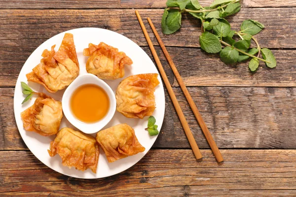Cozinha asiática, prato chinês — Fotografia de Stock