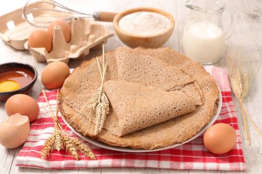karabuğday krep kek