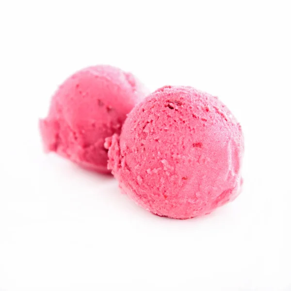 Boules de crème glacée sucrée — Photo