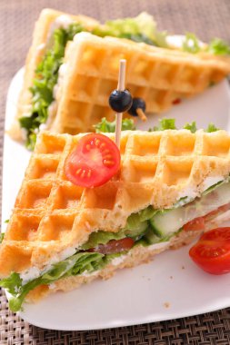 iki tane gözleme sandviç