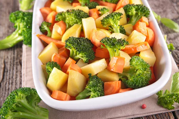 Mezcla de verduras horneadas — Foto de Stock