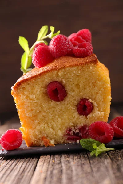 Torta di lampone fresca — Foto Stock