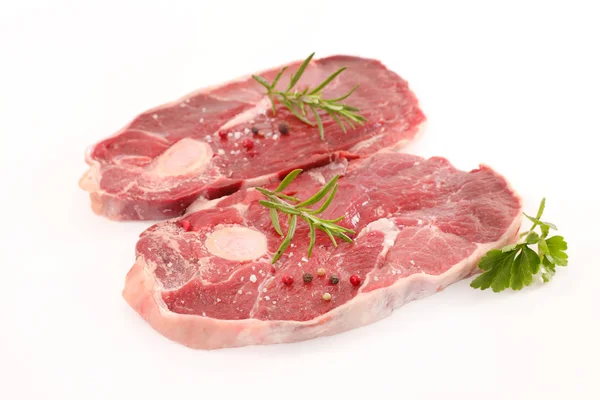 Raw lamb chop — Stok fotoğraf