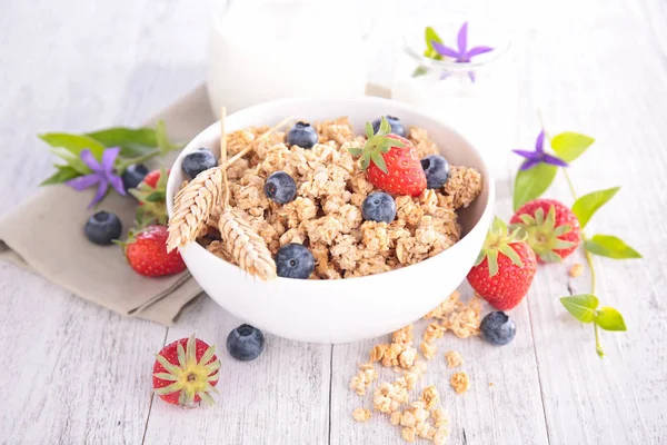 맛 있는 건강 한 아침 식사 — 스톡 사진