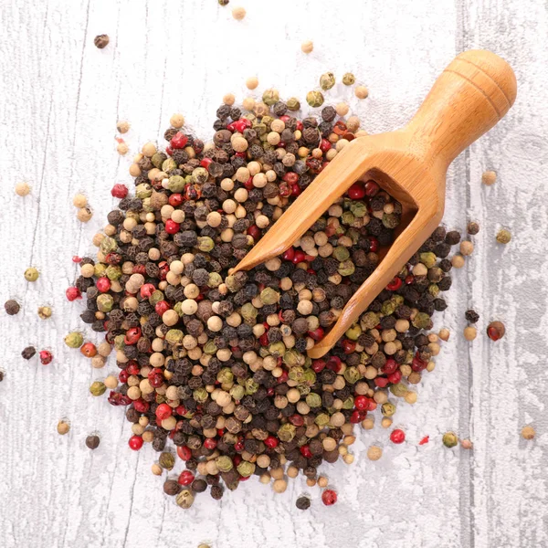 Dry aroma pepper spice — Stock Photo, Image
