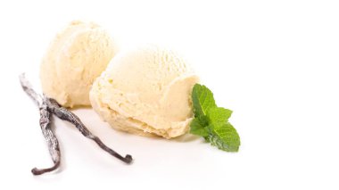 Vanilyalı dondurma.