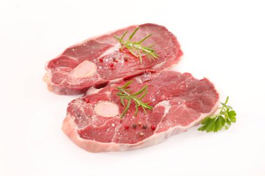 raw lamb chops clipart