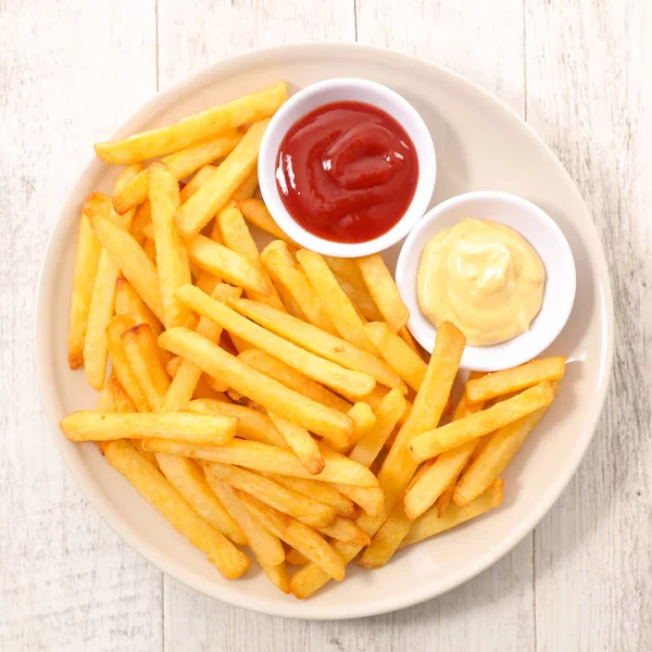 Delicious french fries — Stock Photo, Image