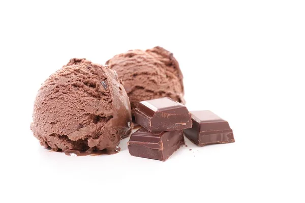 Cioccolato Gelato palette — Foto Stock