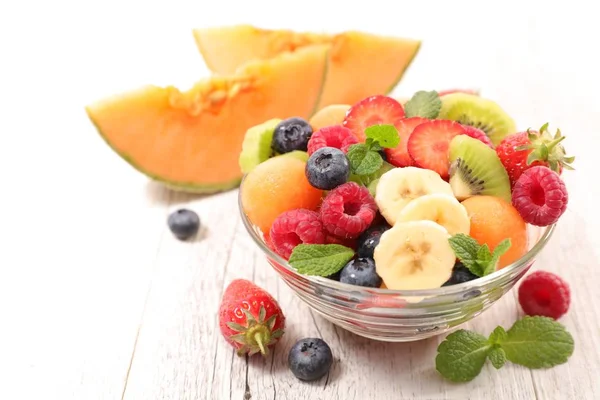 Salada de frutas frescas — Fotografia de Stock