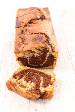 marbre kek yakın çekim 