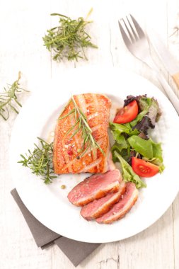 Kızarmış ördek göğsü