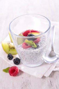 sağlıklı chia puding 