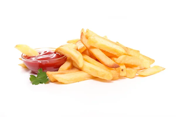 Pile of french fries — Stock Photo, Image