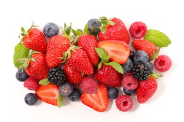 taze çeşitli meyveler 