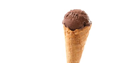 lezzetli çikolatalı dondurma