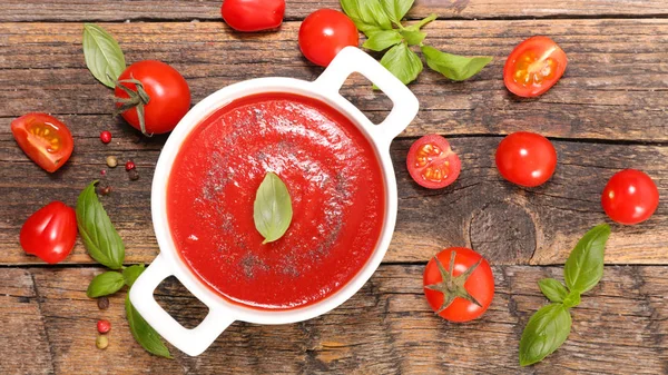 Verse tomatensoep — Stockfoto