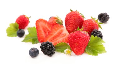 taze çeşitli meyveler 