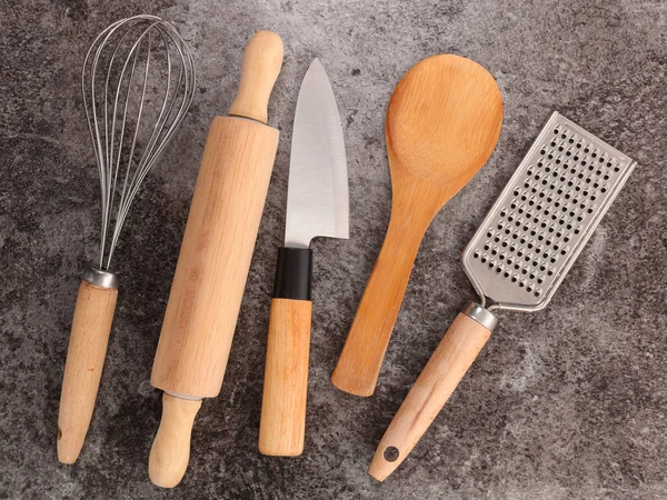 Assorted kitchen utensils — Stock Photo, Image