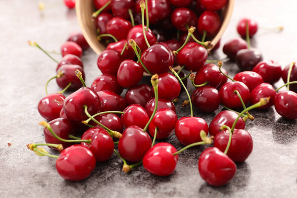 delicious fresh cherries