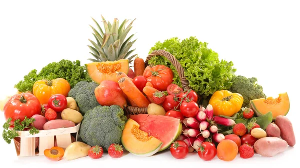 Ripe fresh vegetables Royalty Free Stock Photos