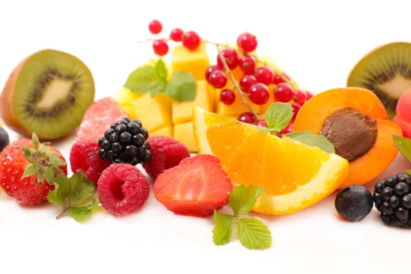 Assorted fruits and berries — Stock Photo, Image