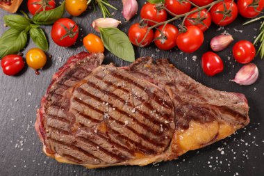 lezzetli ızgara biftek