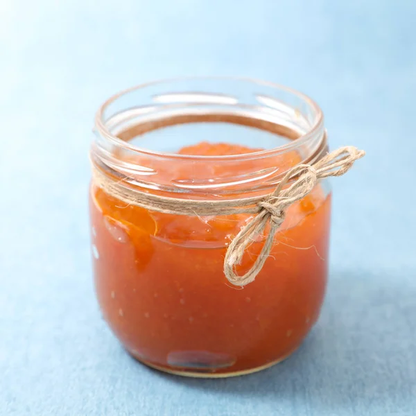 Delicious apricot jam — Stock Photo, Image