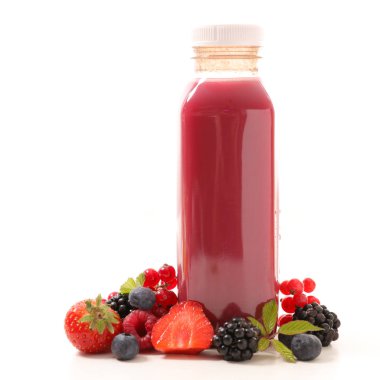 çeşitli taze meyveleri ve berry smoothie
