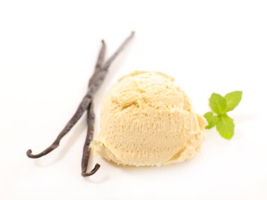 Vanilyalı dondurma.