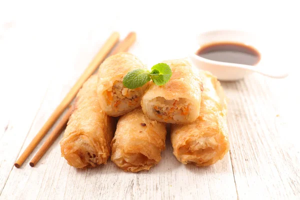 Spring rolls made of vegetables — Stock Photo, Image