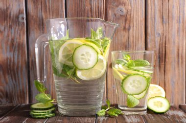 taze limonata ve detoks su