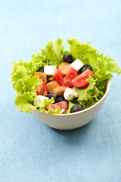 Mixed salad in bowl — Stock Photo, Image