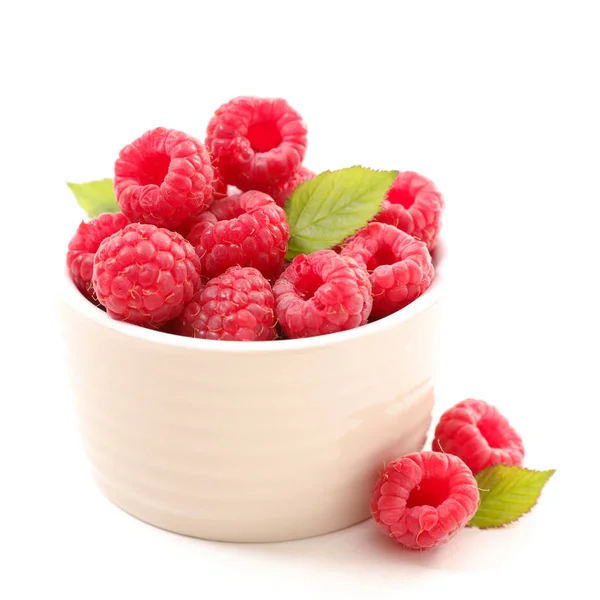 Fresh ripe raspberries — Stock Photo, Image