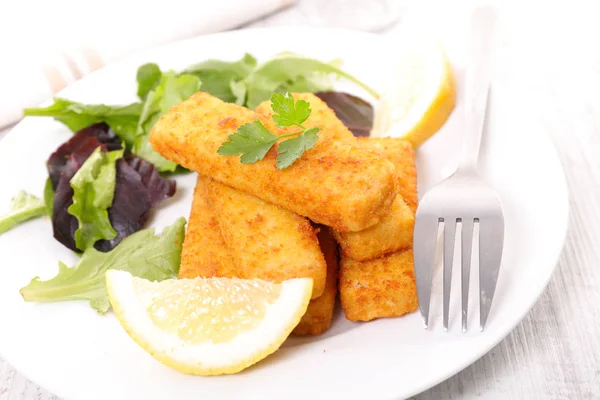 Palitos de pescado frito dedo —  Fotos de Stock